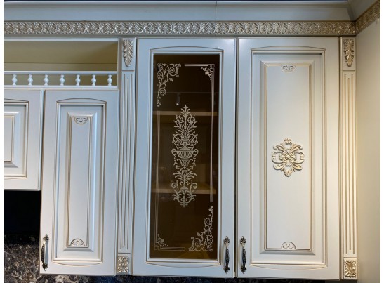 Кухня Афина 19 (2,4 м) крем