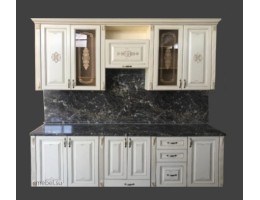 Кухня Афина 19 (2,4 м) крем