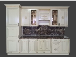 Кухня Афина 31 (3 м) крем