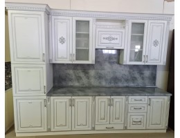 Кухня Афина 31 (3 м) Белый