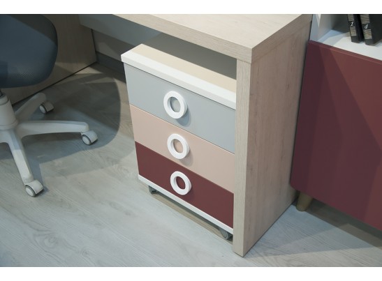 Стол компьютерный SMARTY PINK 160