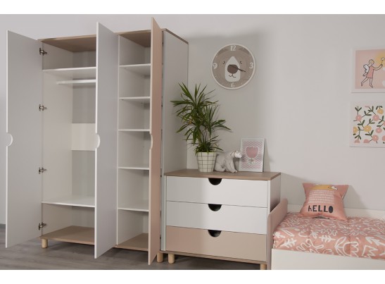 Шкаф 3-х створчатый BARNEY