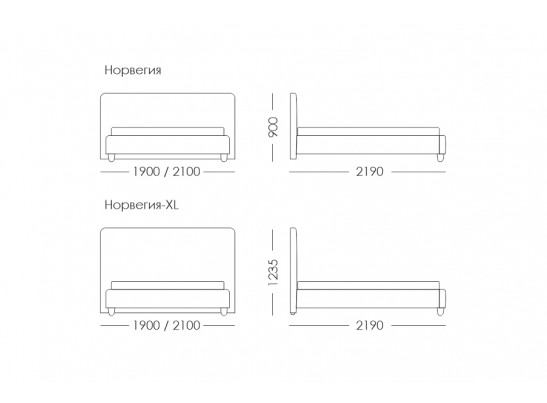 Кровать NORVEGIA в Каменске-Уральском