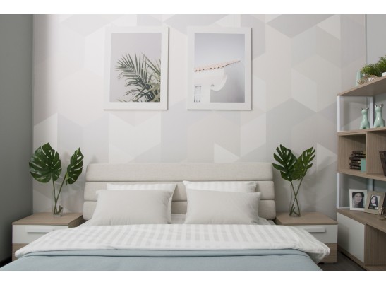 Модульная система спальня BARCELONA/Дуб андреа в Каменске-Уральском