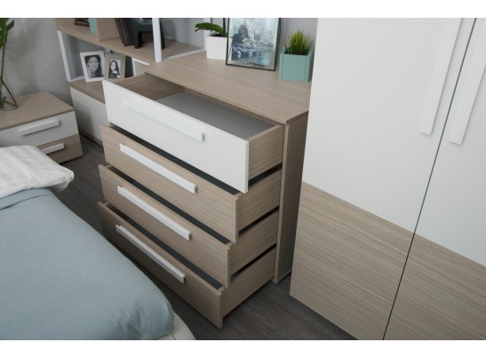 Модульная система спальня BARCELONA/Дуб андреа в Каменске-Уральском