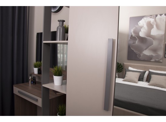 Модульная система спальня BARCELONA/Орех анемон в Каменске-Уральском