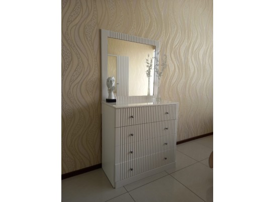 Спальня "Бетти" (4х ств. кровать 1,8,ламели) белая в Каменске-Уральском