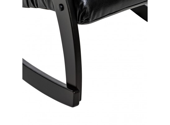 Кресло-качалка Модель 67 Венге, к/з Vegas Lite Black в Каменске-Уральском