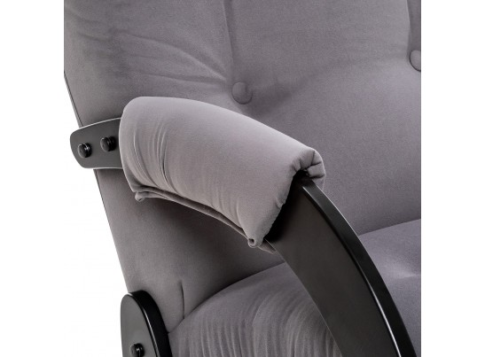 Кресло-качалка Модель 67 Венге, ткань V 32 в Каменске-Уральском