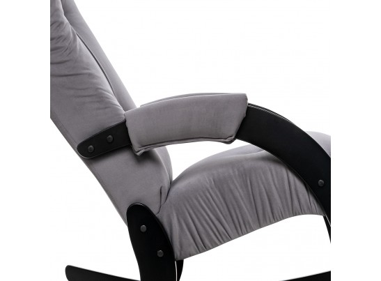 Кресло-качалка Модель 67 Венге, ткань V 32 в Каменске-Уральском