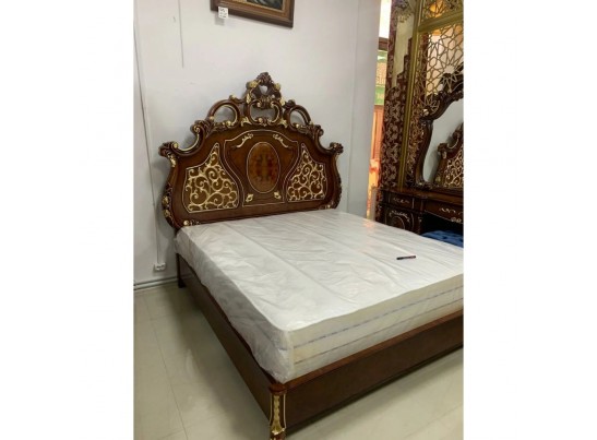 Спальный гарнитур Азнаги, орех-золото