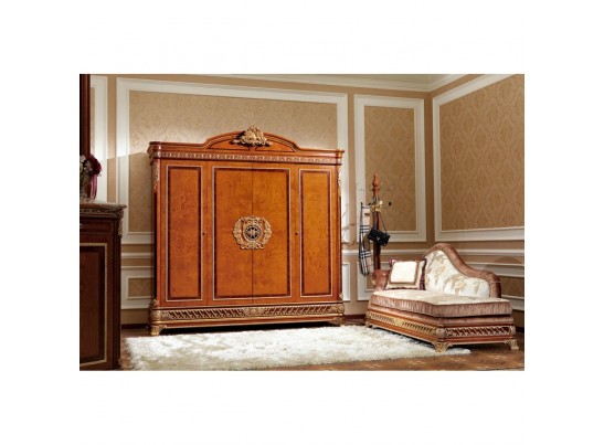 Спальный гарнитур Монарх, орех-золото