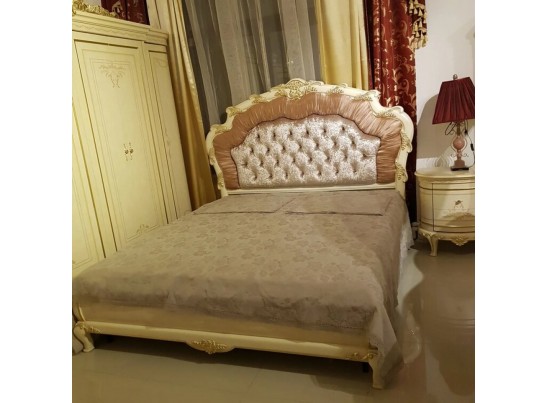 Спальный гарнитур Луиза, слоновая кость