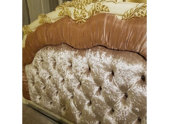 Спальный гарнитур Луиза, слоновая кость
