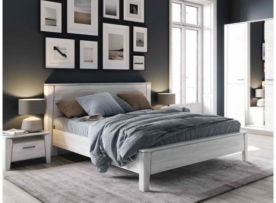 Кровать "Мальта" спальня Дуб винтерберг в Каменске-Уральском