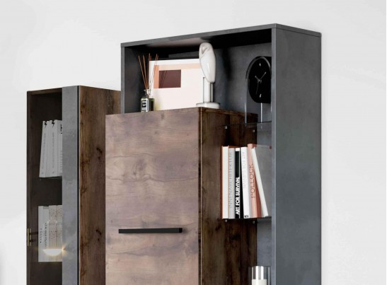 Шкаф двухдверный "Глазго" гостиная в Каменске-Уральском