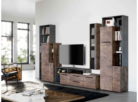 Тумба 2 дв 2 ящ "Глазго" гостиная в Каменске-Уральском