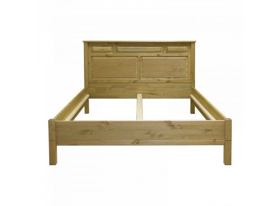 Кровать "Рауна" М-140-БИ (бейц/масло)