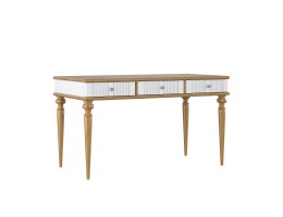 Стол письменный "Рандеву" 003 (белый, серый)