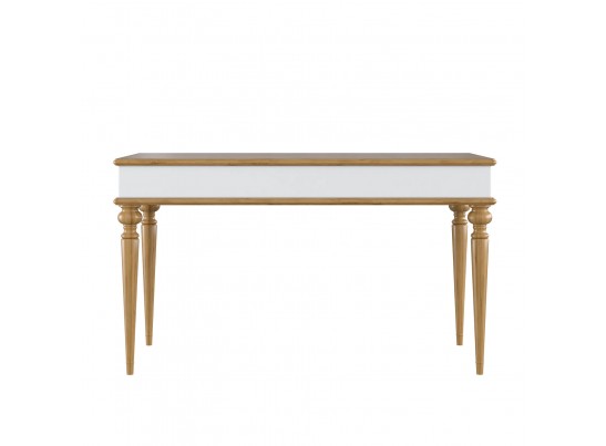 Стол письменный "Рандеву" 003 (белый, серый) в Каменске-Уральском