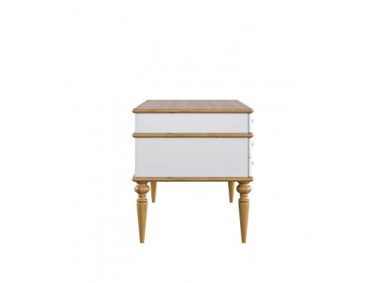 Стол письменный "Рандеву" 007 (белый, серый) в Каменске-Уральском