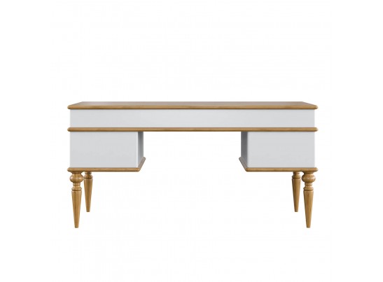 Стол письменный "Рандеву" 007 (белый, серый) в Каменске-Уральском