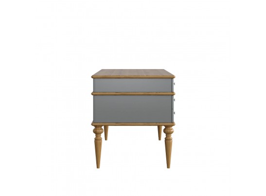 Стол письменный "Рандеву" 007 (белый, серый) в Каменске-Уральском