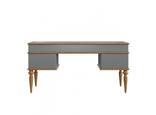 Стол письменный "Рандеву" 007 (белый, серый) в Каменске-Уральском