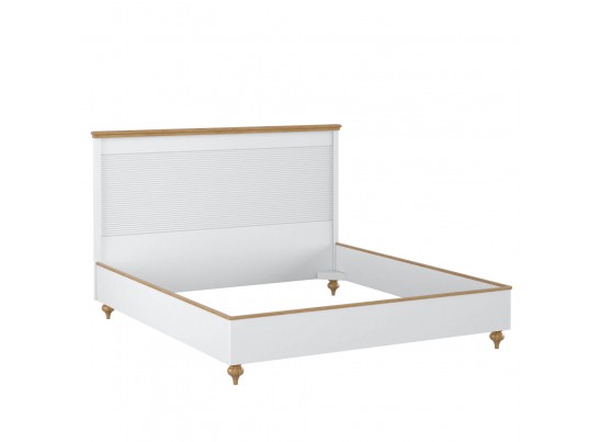 Кровать "Рандеву" 180 (белый, серый) в Каменске-Уральском