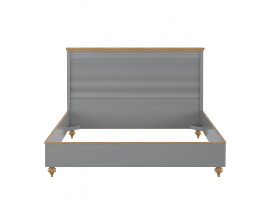 Кровать "Рандеву" 180 (белый, серый) в Каменске-Уральском