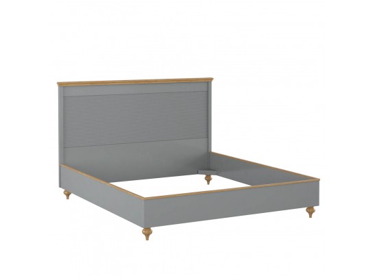 Кровать "Рандеву" 180 (белый, серый) в Каменске-Уральском