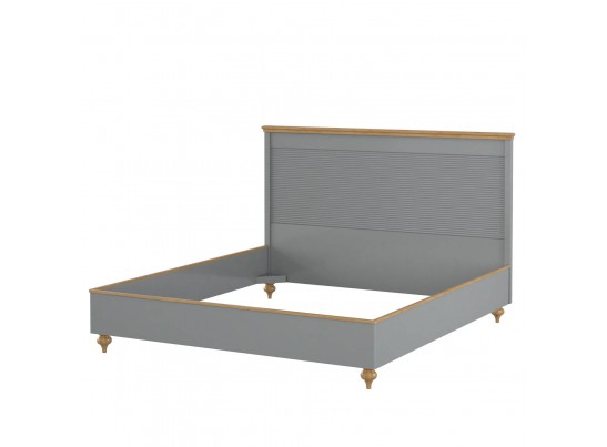 Кровать "Рандеву" 180 (белый, серый) в Каменске-Уральском