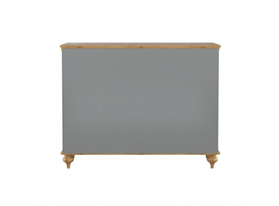 Комод "Рандеву" 04 (белый, серый) в Каменске-Уральском