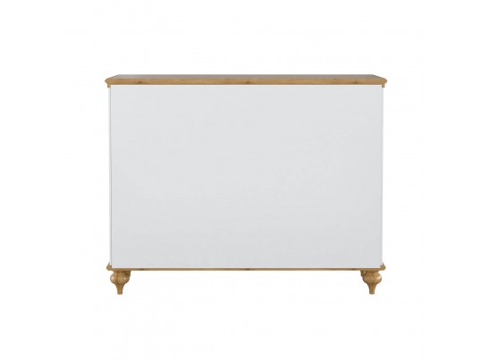 Комод "Рандеву" 04 (белый, серый) в Каменске-Уральском