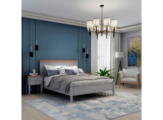 1.1.3 Кровать "Ольса" 160 (серый 7042/антик 24) в Каменске-Уральском