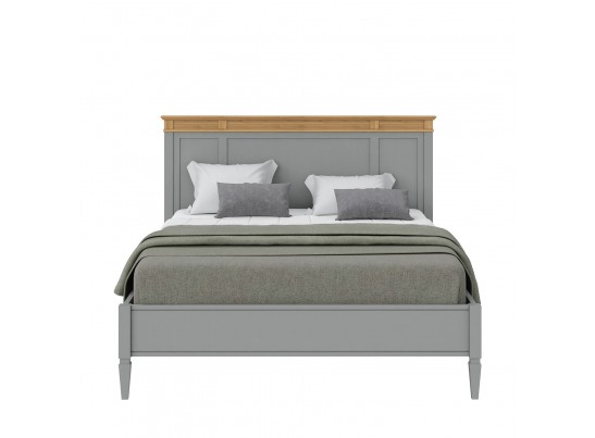 1.2.3 Кровать "Ольса" 180 (серый 7042/антик 24) в Каменске-Уральском