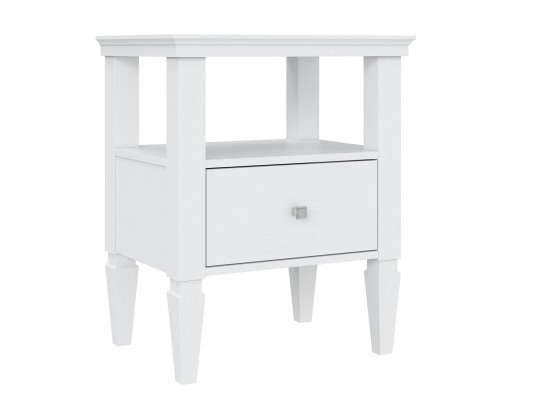 2.1.1 Тумба прикроватная "Ольса" 01 (белый лак) в Каменске-Уральском