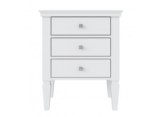 2.3.1 Тумба прикроватная "Ольса" 03 (белый лак) в Каменске-Уральском