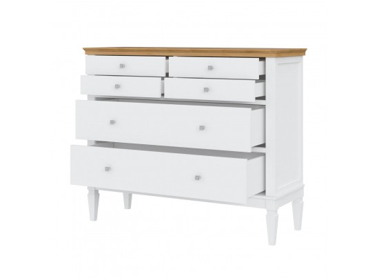 3.1.2 Комод "Ольса" 042 (белый лак/антик 24) в Каменске-Уральском