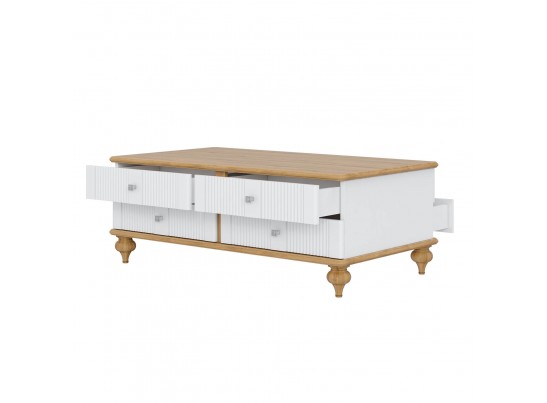 Стол журнальный "Рандеву" 04 белый