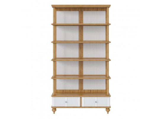 Шкаф книжный «Рандеву» 110 белый