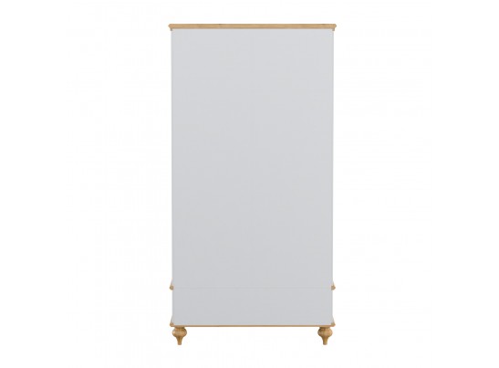 Шкаф для посуды "Рандеву" 21 (сосна) белый