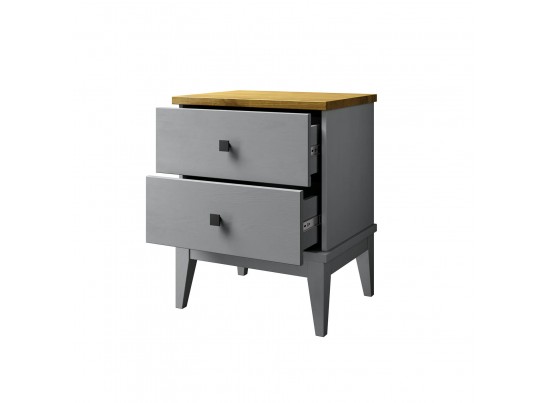 Тумба прикроватная "Бон Вояж" 02 Серый в Каменске-Уральском
