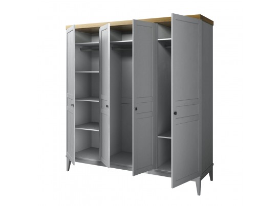 Шкаф «Бон Вояж» 40 Серый в Каменске-Уральском