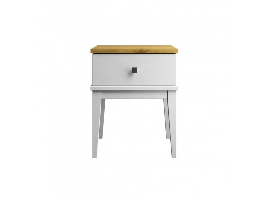 Тумба прикроватная "Бон Вояж" Белый лак в Каменске-Уральском