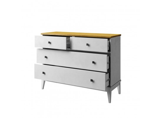 Комод "Бон Вояж" 04 Белый лак в Каменске-Уральском