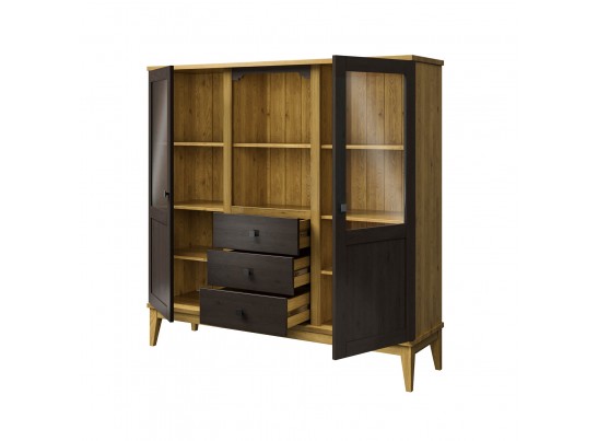 Шкаф для посуды «Бон Вояж» 203-150 колониал в Каменске-Уральском