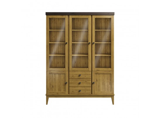 Шкаф для посуды «Бон Вояж» 233 антик в Каменске-Уральском