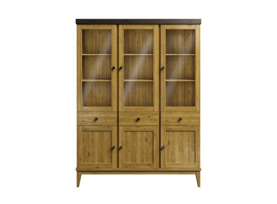 Шкаф для посуды «Бон Вояж» 333 антик в Каменске-Уральском