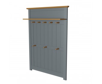 Вешалка Пенни серый 7046/антик 24